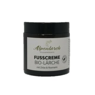 FUSSCREME BIO-LÄRCHE mit Zirbe & Rosmarin (100ml)