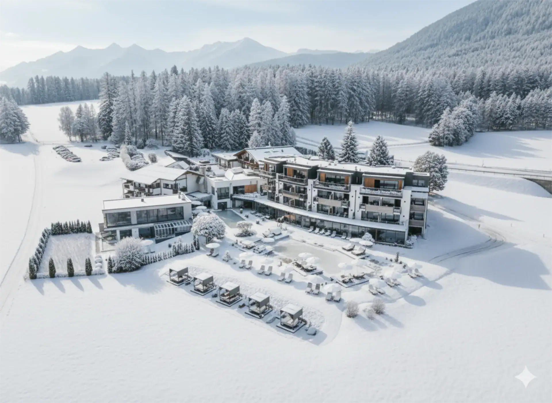 Holzleiten Bio Wellness Hotel Winterurlaub Tirol